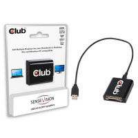 Club3d USB2.0 to DVI-I Graphics (CSV-2000D) Club3d USB2.0 to DVI-I Graphics (CSV-2000D)